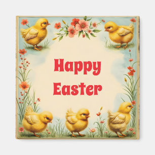 Vintage Osterlitten-Urlaubssammlung Magnet