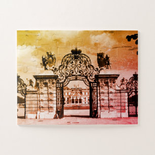 Vintage Österreich Wien Belvedere Burgtor