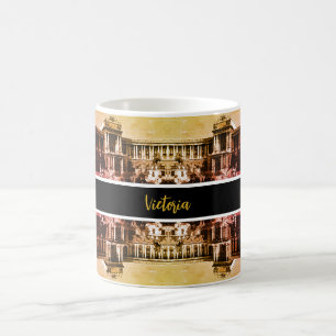Vintage Österreich Wien Hofburgpalast Kaffeetasse
