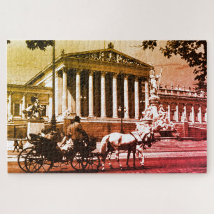 Vintage Österreich Wiener Parlament