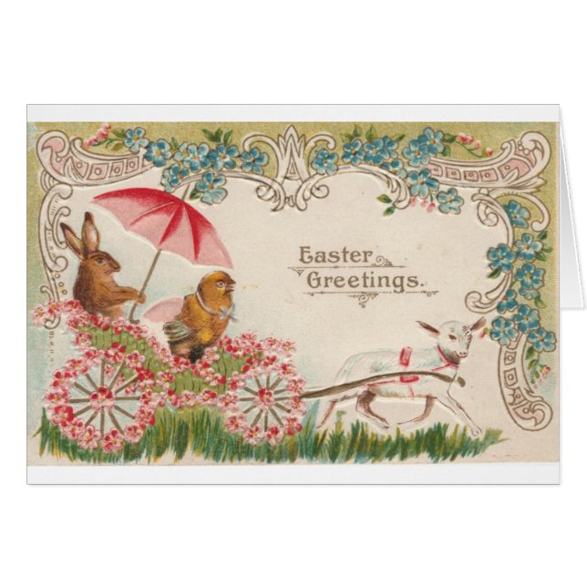 Vintage Ostersonnengarantie (Vorderseite (Horizontal))