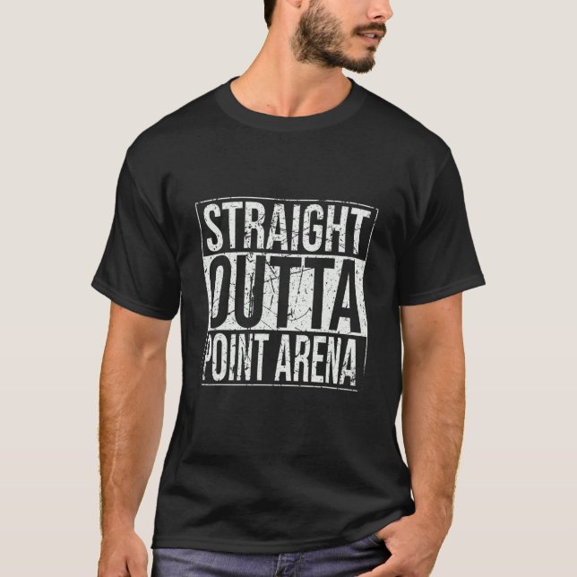 Vintage Outta Point Arena T-Shirt (Vorderseite)