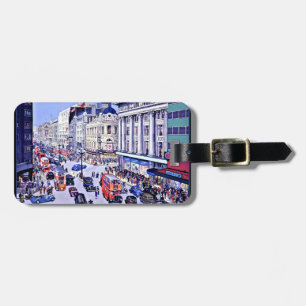 Vintage Oxford Street London Gepäckanhänger