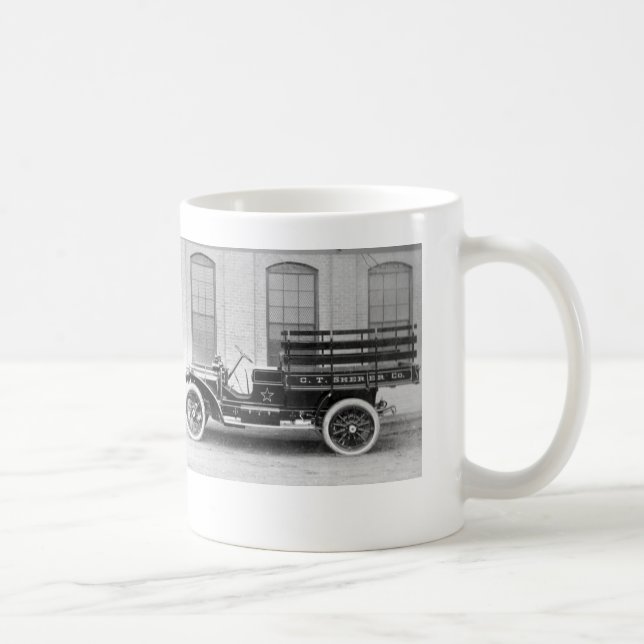 Vintage Packard LKW-Tasse Kaffeetasse (Rechts)