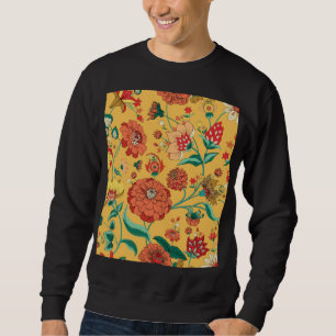 Vintage-Paisley-Blumengarten Sweatshirt