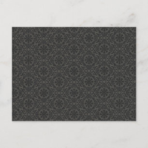 Vintage-Paisley-Textildruck (1887) Postkarte