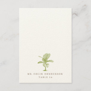 Vintage Palm Destination Beach Platzkarten