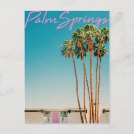 Vintage Palm Springs Postkarte