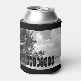 Vintage-Palmen Personalized Dosenkühler