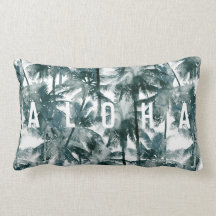 Vintage-Palmenbaumdruck Aloha-Kissen