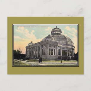 Vintage-Palmhaus Allan Gardens Toronto Postkarte