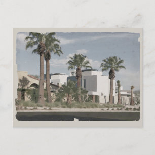 Vintage Palmsprings Avenida Caballeros jetzt Postkarte