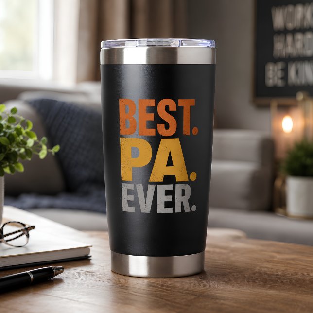 Vintage Papa Ever Thermobecher (Von Creator hochgeladen)