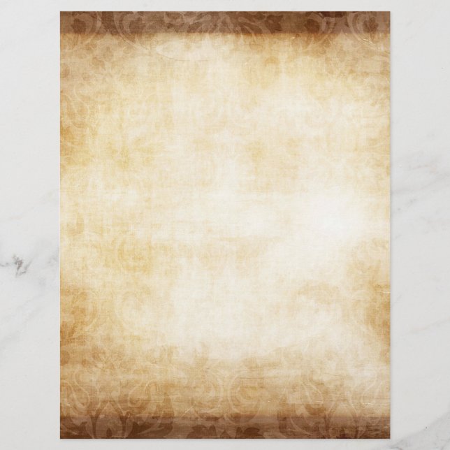 Vintage-Papier-Hintergrund Flyer (Vorne)