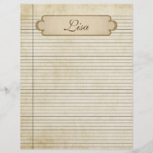 Vintage Papierlinien