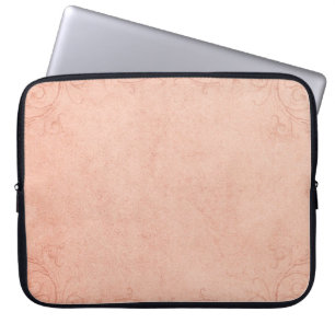 Vintage Papierrahmenverzierung Laptopschutzhülle