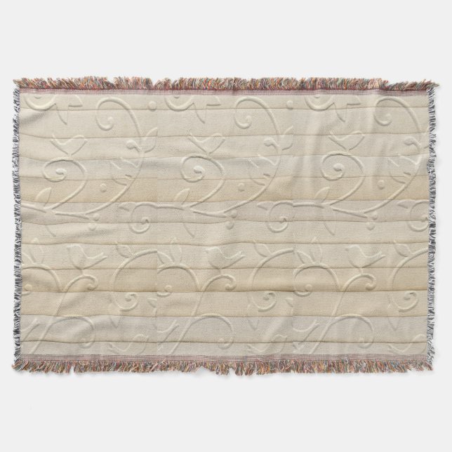 Vintage Papierstreifen Decke (Vorderseite)