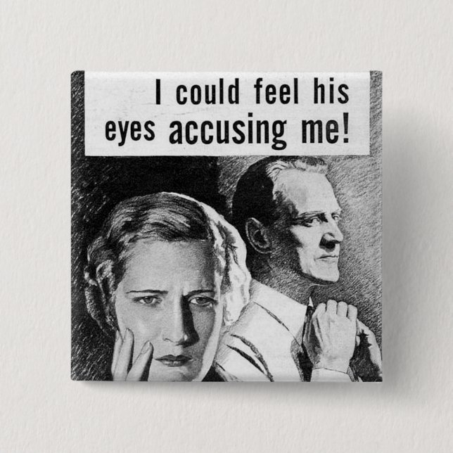 Vintage Paranoia Button (Vorderseite)