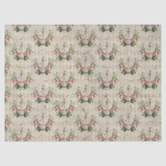 Vintage Parfümflaschen Decoupage Seidenpapier