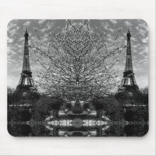 Vintage-Paris-Eiffelturm-Mauspad Mousepad