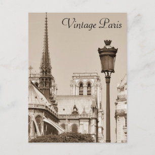 Vintage Paris Postkarte
