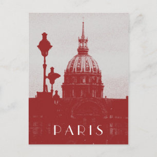 Vintage Paris Postkarte