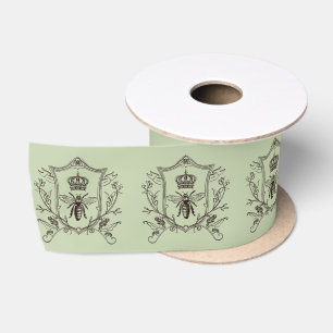 Vintage Pariser Bienenkirche Satinband