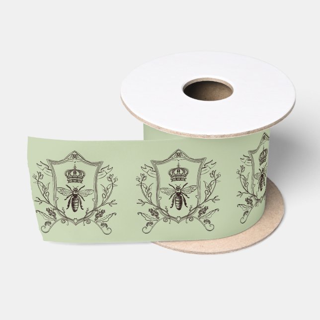 Vintage Pariser Bienenkirche Satinband (Spule)