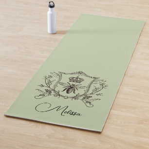 Vintage Pariser Bienenkirche Yogamatte