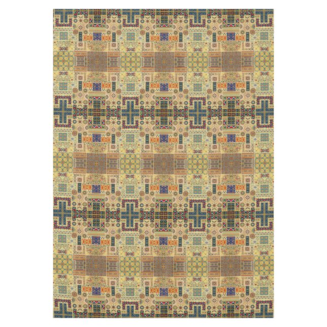 Vintage Patchwork-Patterns-Software Tischdecke (Vorderseite)