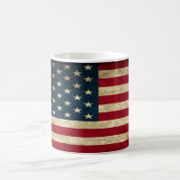 Vintage patriotische amerikanische Flagge