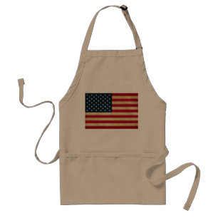 Vintage patriotische amerikanische Flagge Schürze