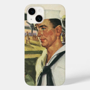 Vintage patriotische Helden, Militärangehörige in  Case-Mate iPhone Hülle