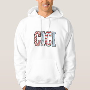 Vintage patriotischer CICI-Name-Vektor-Shirt-Desig Hoodie