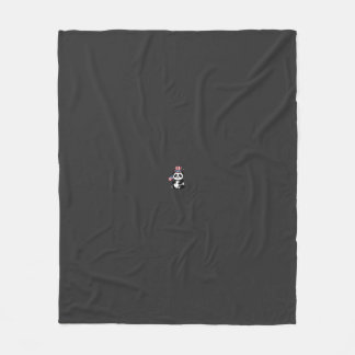 Vintage patriotischer Panda-Flag-Shirt-Entwurf_1 Fleecedecke
