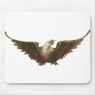 Vintage-Patriotismus Amerikanischer Weißkopfseeadl Mousepad