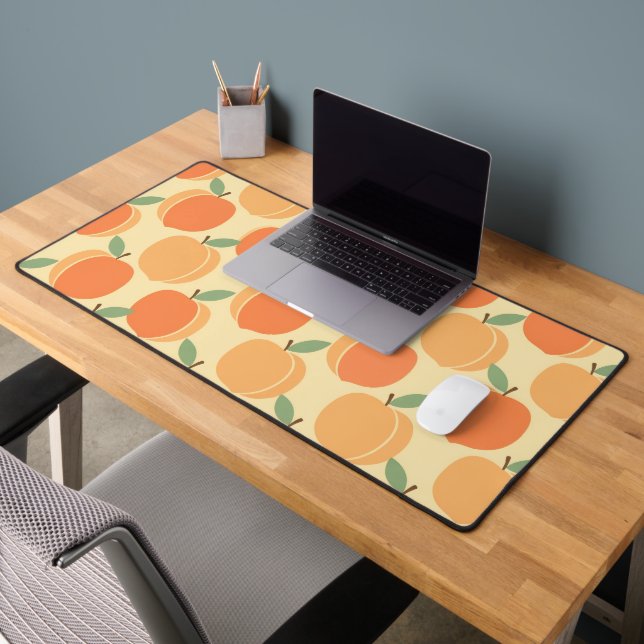Vintage Pattern with Stylized Peaches (Bureau 2)