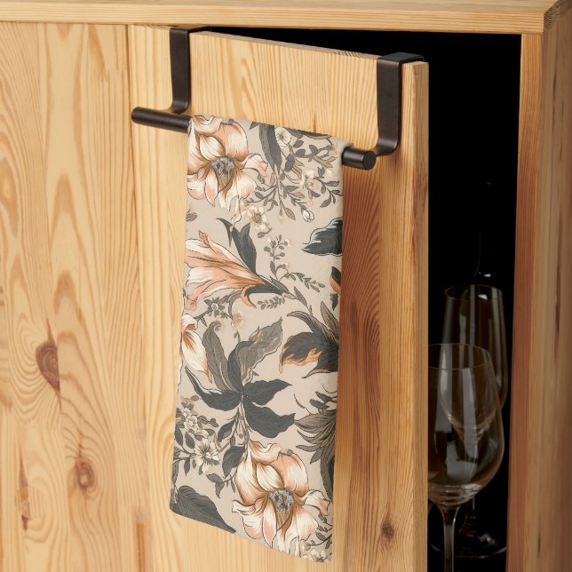 Vintage Patternküchenhandtücher Geschirrtuch (Drittel gefaltet)