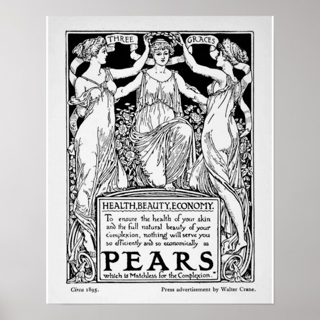 Vintage Pears Soap Poster (Vorne)