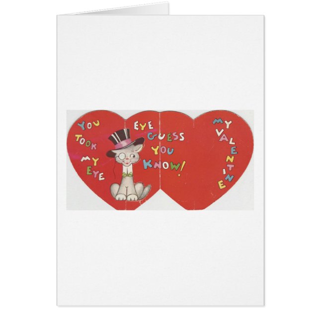 Vintage Peepers Cat Valentine (Devant)