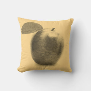 Vintage peinture Apple - Coussin