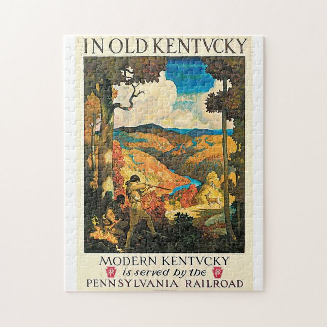 Vintage Pennsylvania Eisenbahn, Kentucky-   (Vertikal)