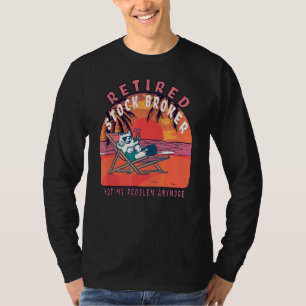 Vintage Pensionierung von Aktienbroker T-Shirt