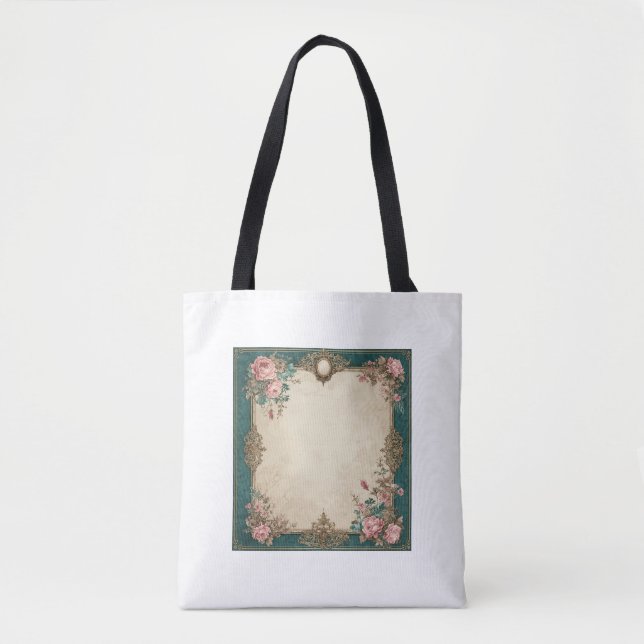 Vintage-Perserteppich-Muster-Tasche Tasche (Vorderseite)
