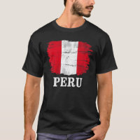 Vintage-Peru-Flagge für Peruaner