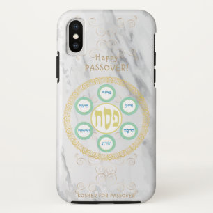 Vintage Pessach Seder Kosher Pesach Marmorplatte Case-Mate iPhone Hülle
