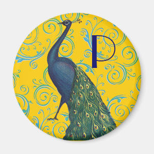 Vintage Pfaue Magnet