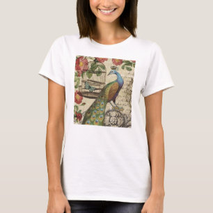 Vintage Pfaue T-Shirt