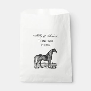 Vintage Pferd Stehend Geschenktütchen