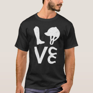 Vintage-Pferd  Teenager-Mädchen Frauen die Pferde  T-Shirt